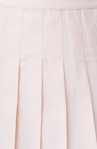BABY PINK PLEATED SKIRT